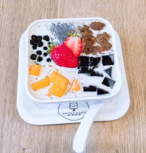 Image de 招牌五彩西米露  tapioca pearl aux 5 couleur
