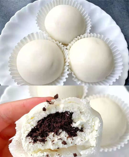 Image de 奥利奥雪媚娘 mochi a la creme d‘oreo