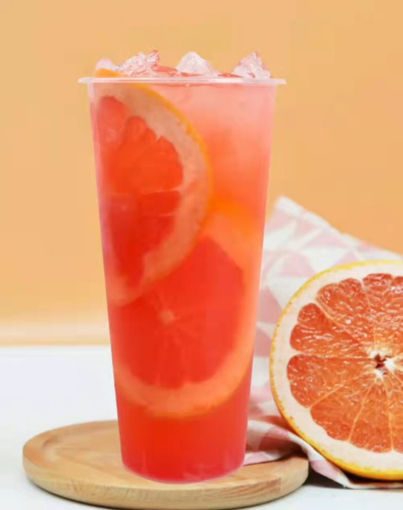 Image de 满杯红柚 the vert au  pamplemousse (froid)