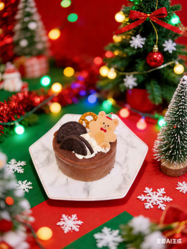 Image de 巧克力奥利奥蛋糕卷 Rouleau de gâteau au chocolat