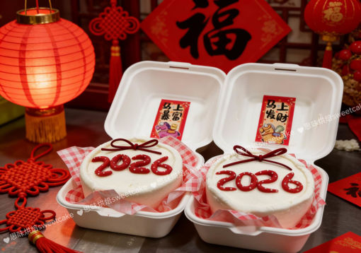 Image de 【新年限定】2026新年便当盒子蛋糕