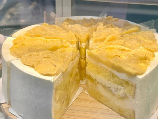 Image de 新品上架，榴莲切块蛋糕 gateau au durian