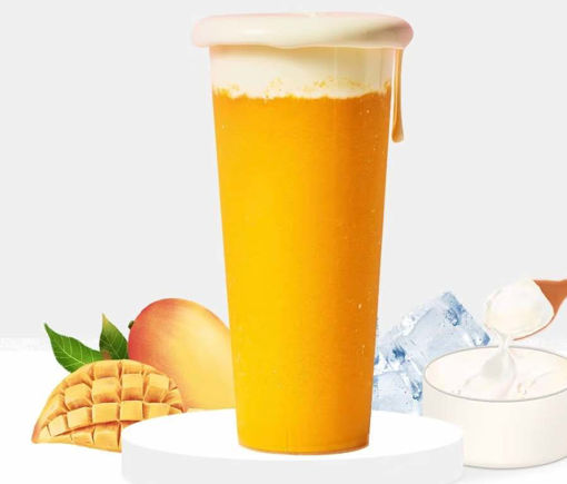Image de 芝芝芒芒 mangue smoothie a la creme cheese（avec the）